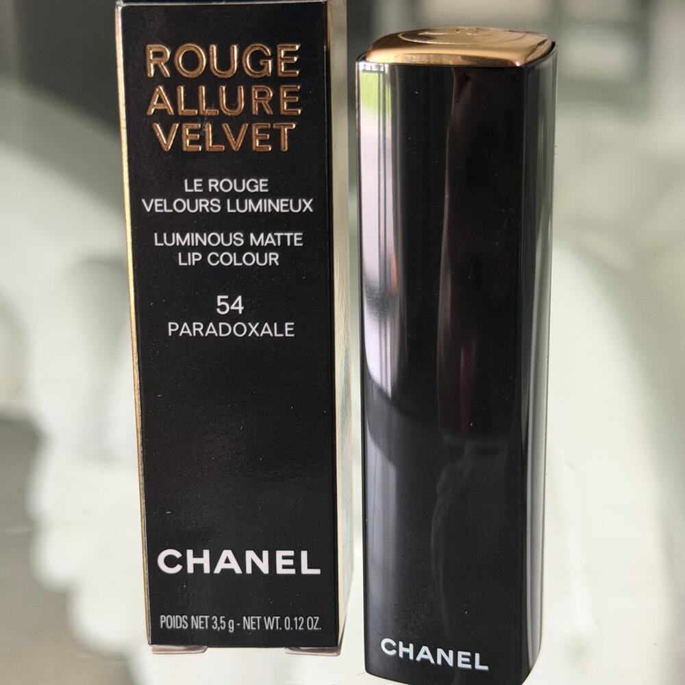 CHANEL Rouge Allure Velvet 54 Paradoxale Luminous Matte Lipstick 3.5g NEW